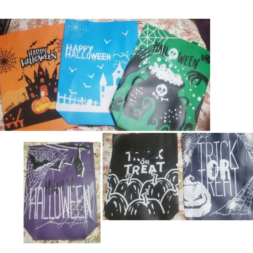 24 pack of Reusable Halloween Bags